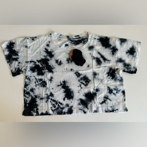 Splendid Crop tie dye top